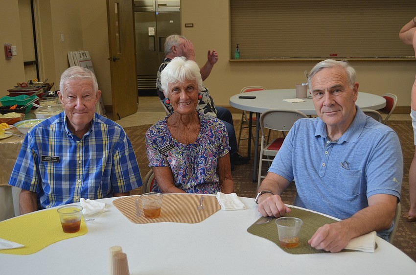 Jerry and Joyce Fox and Bill McClure