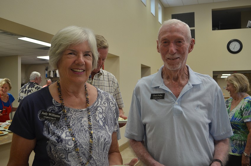 Judy Williams and Chuck Fuller