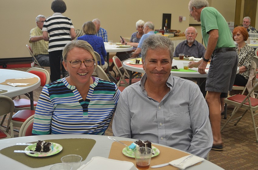 Noelle Pastuzek and Fred Lugano