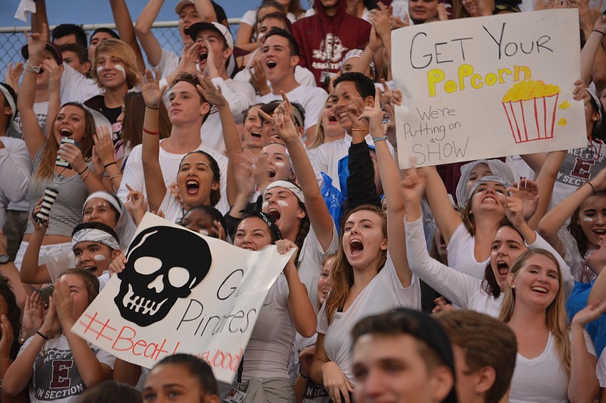The Pirates' faithful fans were charged up the entire game.