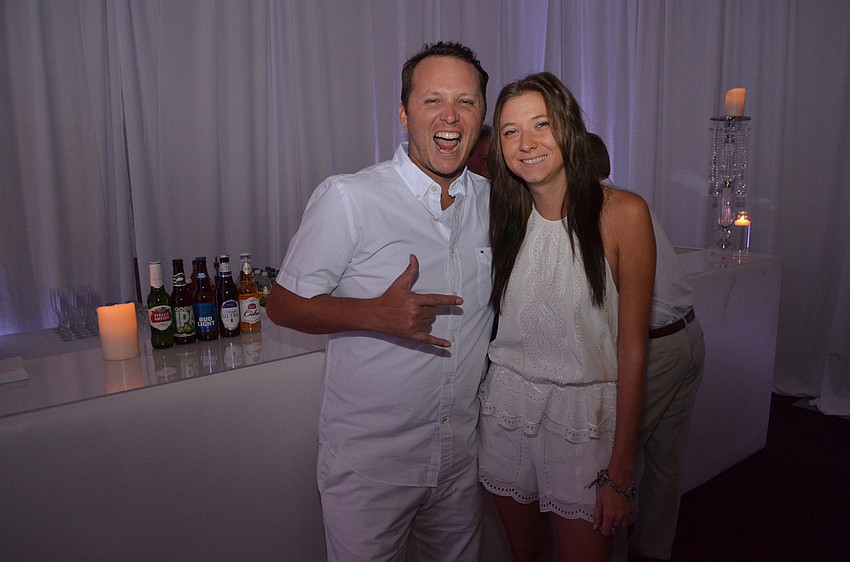 Chris Falzone and Kristen Gubocki.