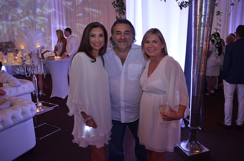 Chairs Donna Koffman and Phil Mancini with Tammy Karp.