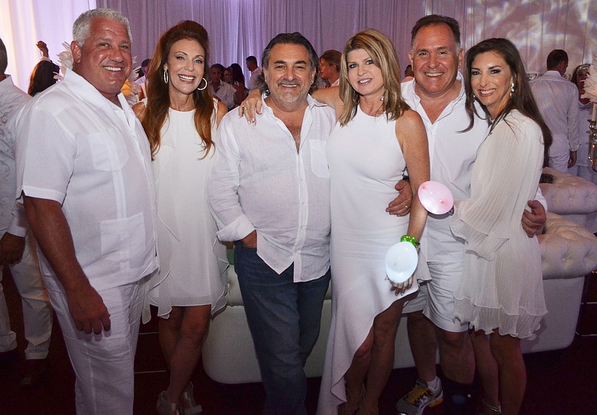 Event Chairs Gary and Beth Kompothecras, Phil and Kim Mancini and David and Donna Koffman.