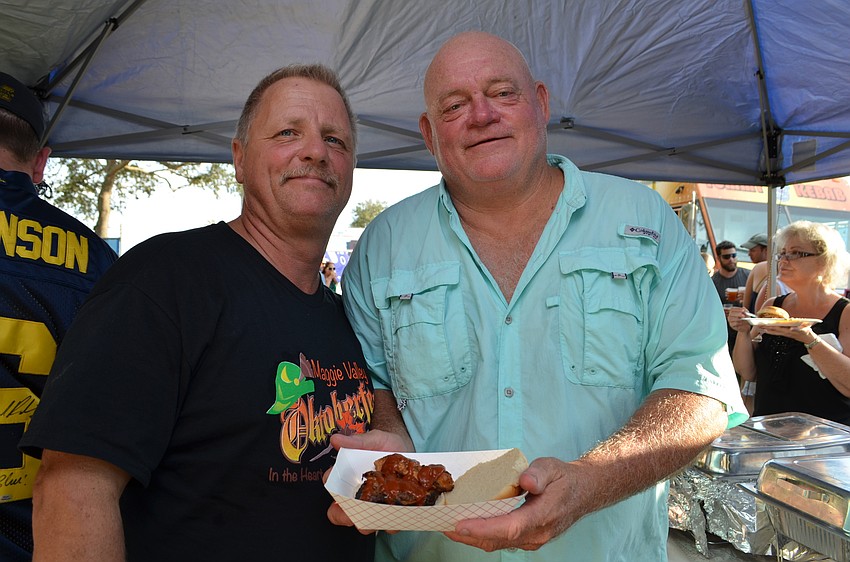 Rick Gargett and Bobby Holloway of Holloway BBQ