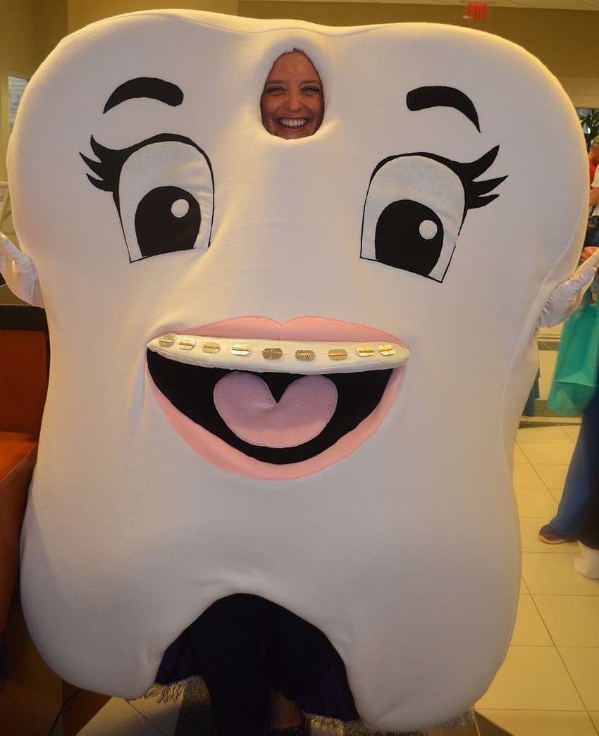 Sarasota's Karrie Betts is having a blast portraying 