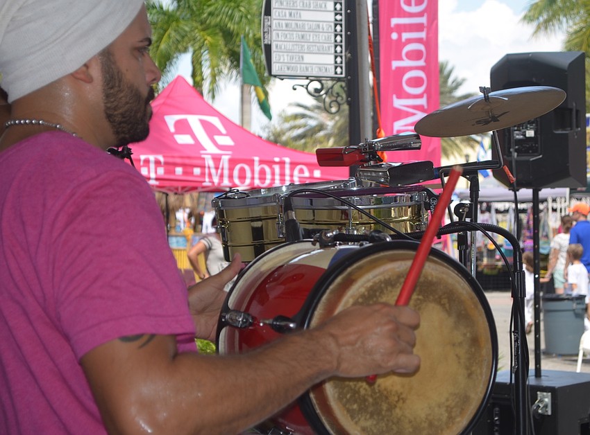 Sarasota's Gabriel Vallejo performs with FJ One.