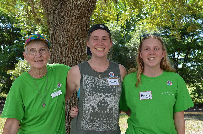 Carol DiVita with Hailey and Bailey Ballard