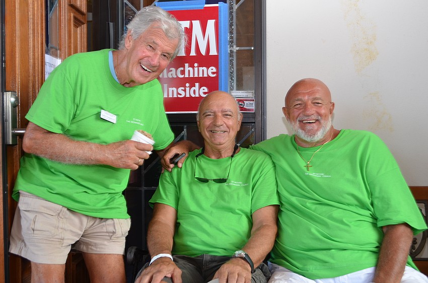 Justin Caramenico, Joseph Barresi and Lou Odrobinak