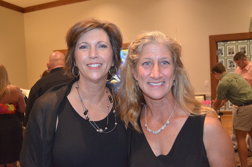 Laura Martin and Sarasota Bay Watch Program Director Ronda Ryan