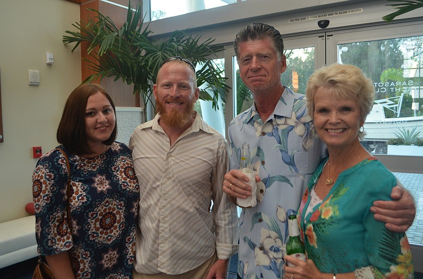 Whitney and Matt Baer and Dr. Bruce and Sue Barber