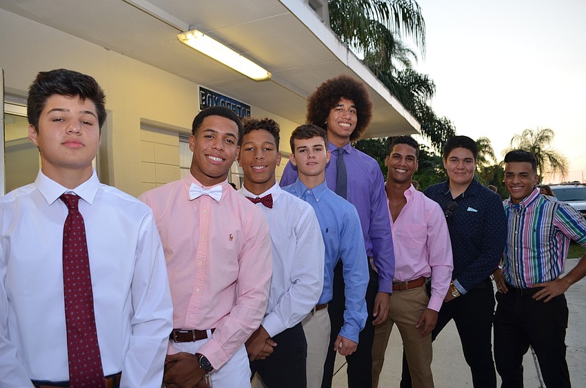 Michael Tierney, Nolan Perez, Dominic Williams, Logan Neal, Isaac Zlock, Manuel Polanco-Cruz, Jonathan Pedroza and Zaack Bahia