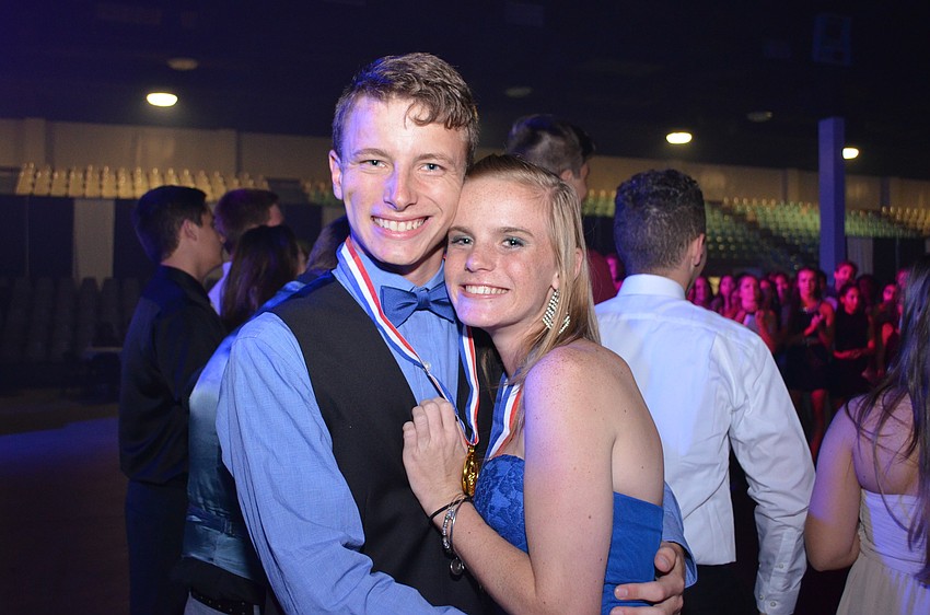 Hunter Howell and Sarah Schwier