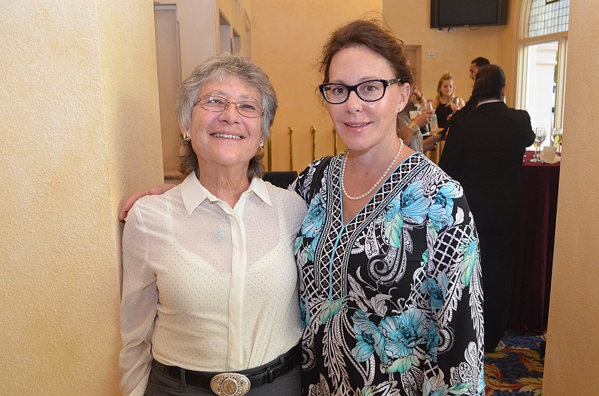 Phyllis Siskel and Dr. Laurie Walmsley.