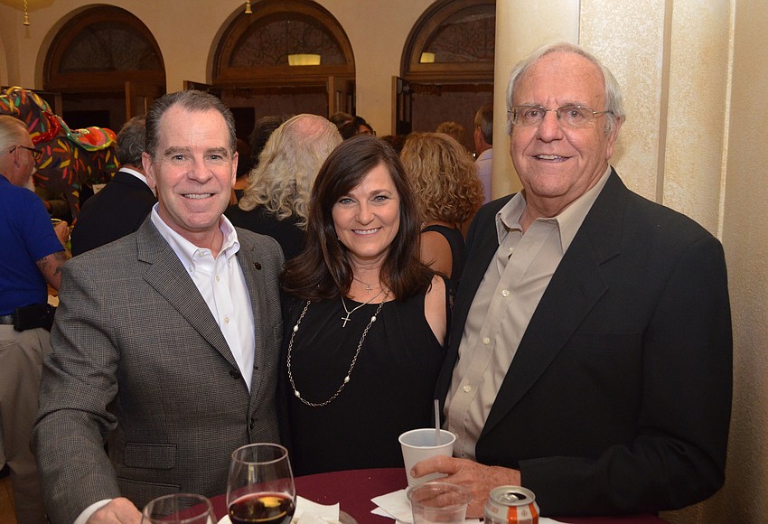 Your Observer | Photo - Shawn and Wendy Merriman with Fred Schadt.