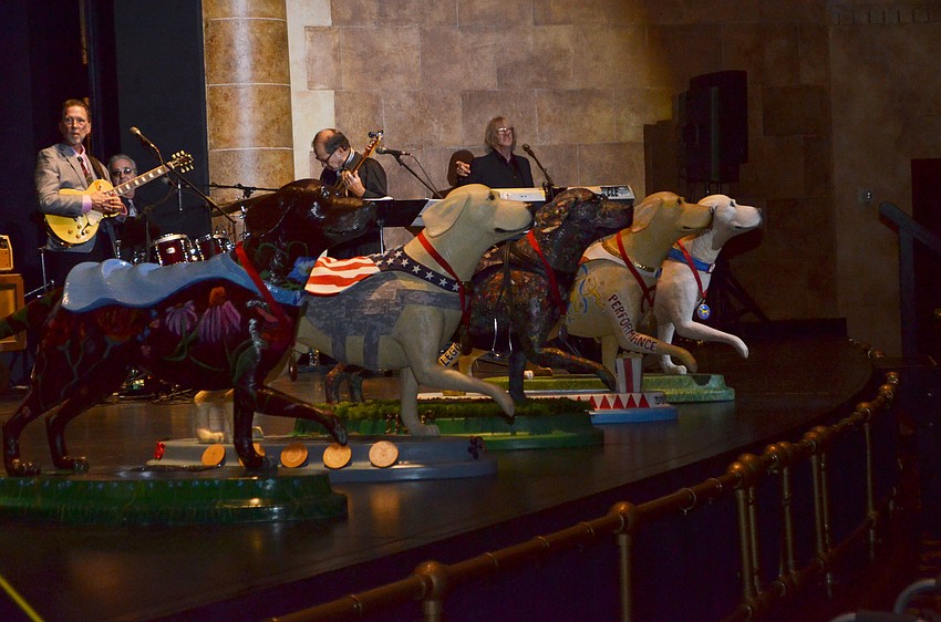 The top five winners: #5 “Hawkeye,” Kirk & Rae Malcolm; #4 “Major Paws,” UBS Financial Services, #3 “Doc,” Doctors Hospital of Sarasota; #2 “Dolly,