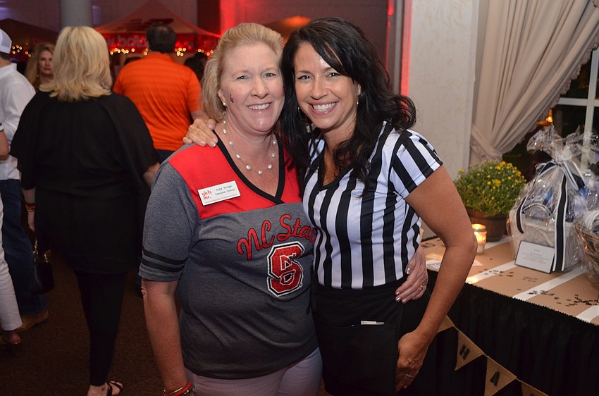 Girls Inc. Executive Director Angie Stringer and Kay Mathers, Girls Inc. board member.