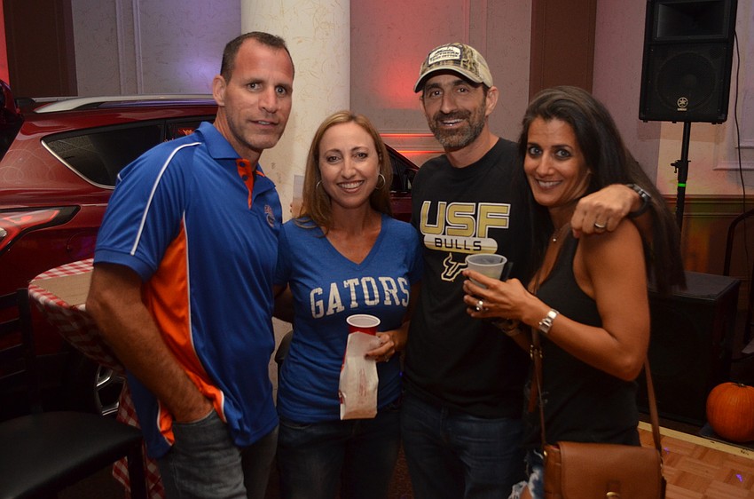 Kevin and Candice McElyea with Darren and Rachel Saltzberg.