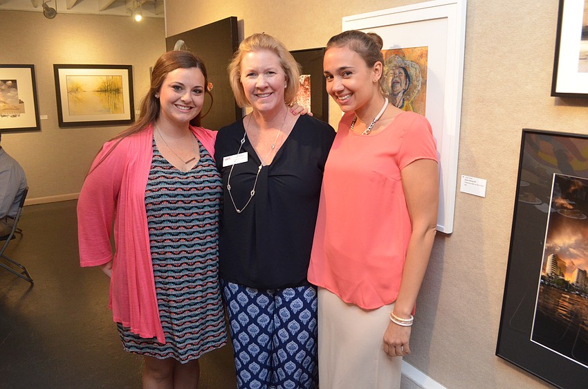 Girls Inc. Sarasota Director of K-8 Initiatives Jamie Minton, Girls Inc. Sarasota Executive Director Angie Stringer and Girls Inc. Sarasota Fashion Ventures Coordinator Jessica Beychok-Boyer.