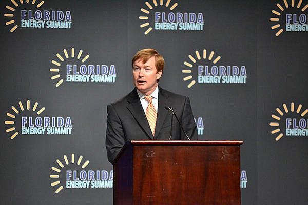 Florida Agriculture Commissioner Adam Putnam speaks at the Florida Energy Summit in 2013. Courtesy photo.