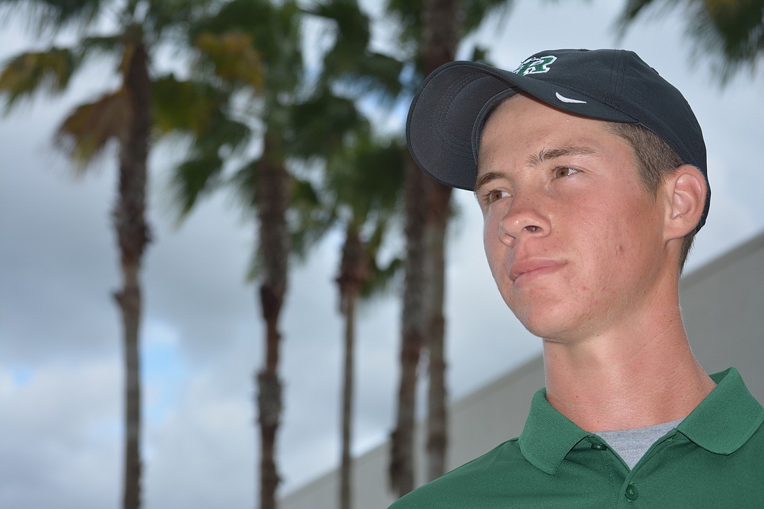 Drew Angelo's best skill? Getting himself out of trouble on the course, per his Lakewood Ranch coach John Victor.