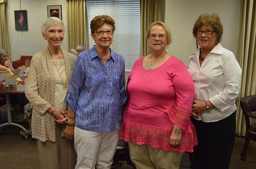 Aynne Manning, Terry Nugent, Debbie Lamoureux and Deedie Dowling