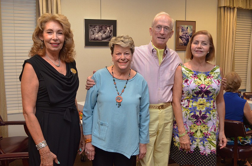 Helene Davis, Barb Kerwin, Gary Ficht and Morma Joyet