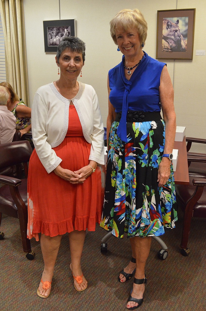 Joanne Raymond and Peggy Concannon