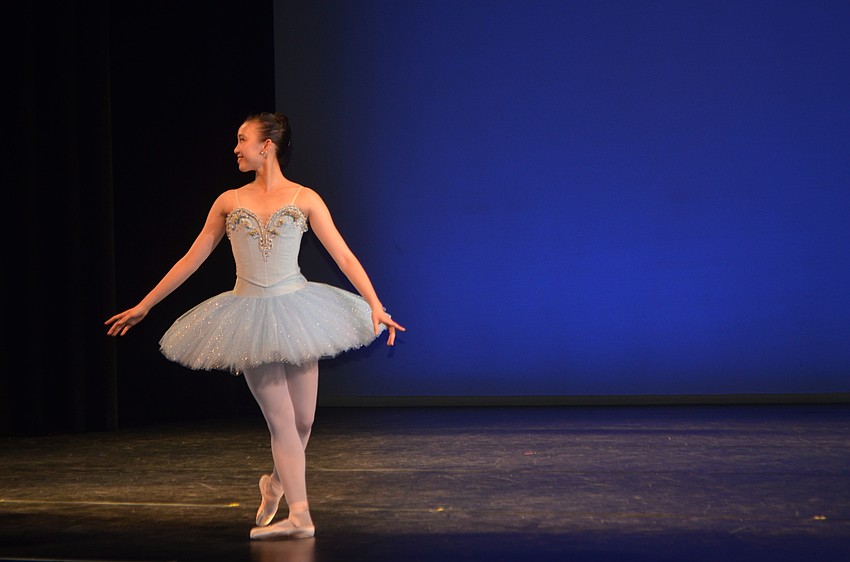 Sarasota Ballet conservatory dances showed off different tutu styles at the second annual Tea & Tutus event at the FSU Center for Performing Arts on Oct. 1.