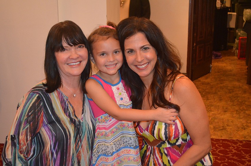 Martha Harrison and Stevie 5, and Michele Schlossberg