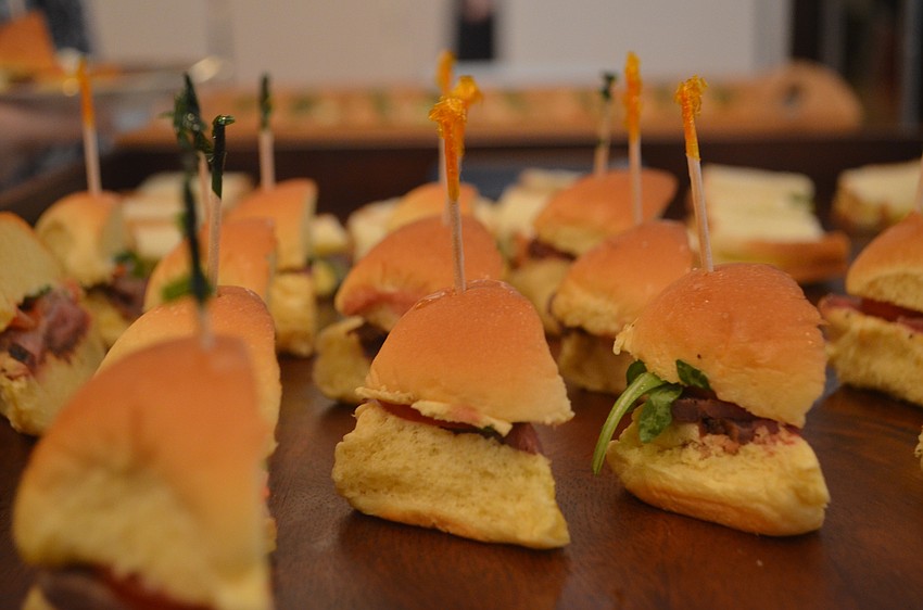 Following the ballet performance, lunch and tea were served on the mezzanine of the FSU Center for the Performing Arts.