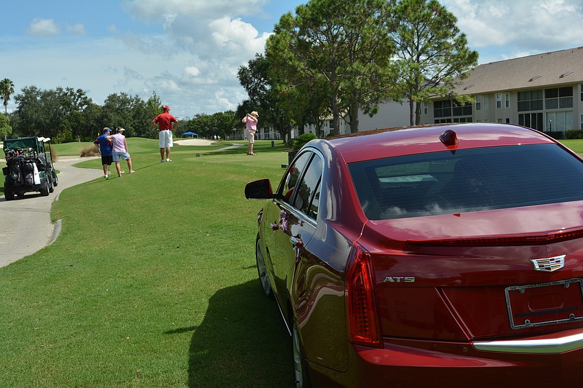 Nobody won the Cadillac that was offered for a hole-in-one.