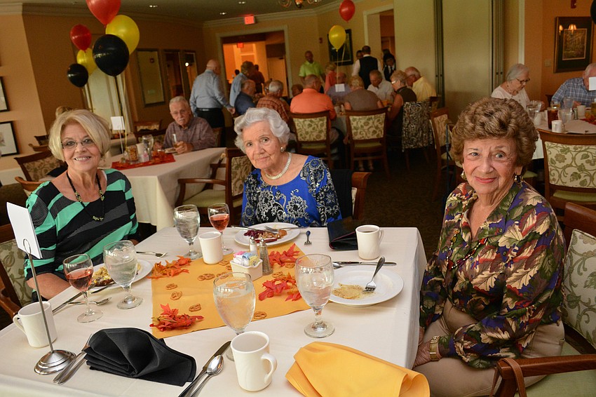 Faye Catania, Anne Klausz and Louise Sorge collectively have been members of the Tara Golf and Country Club for more than 50 years.
