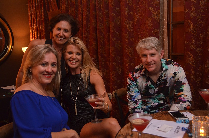 Sylvia Konople, Robin Sweeting and Krystel and Matt Beall