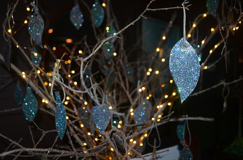 A giving tree was set up so guests could donate to the Kol Yeled Scholarship Fund, which Rachel Saltzberg started last year.