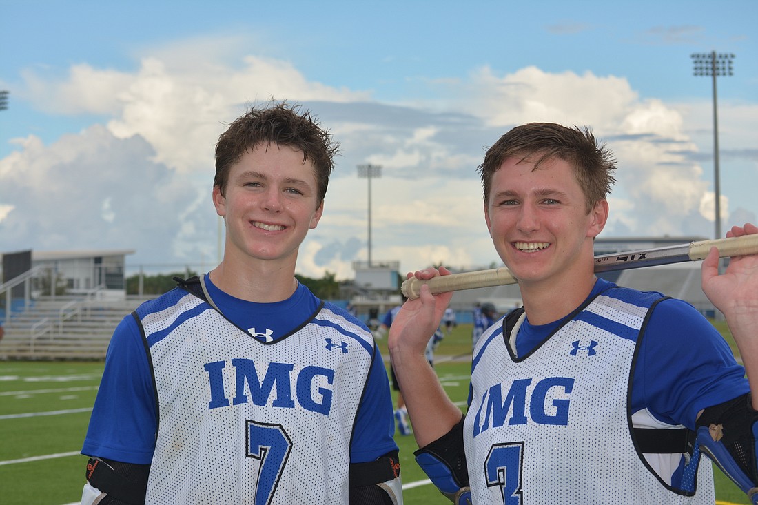 The Prince brothers, Colin and George, are headed to Dartmouth to play lacrosse.