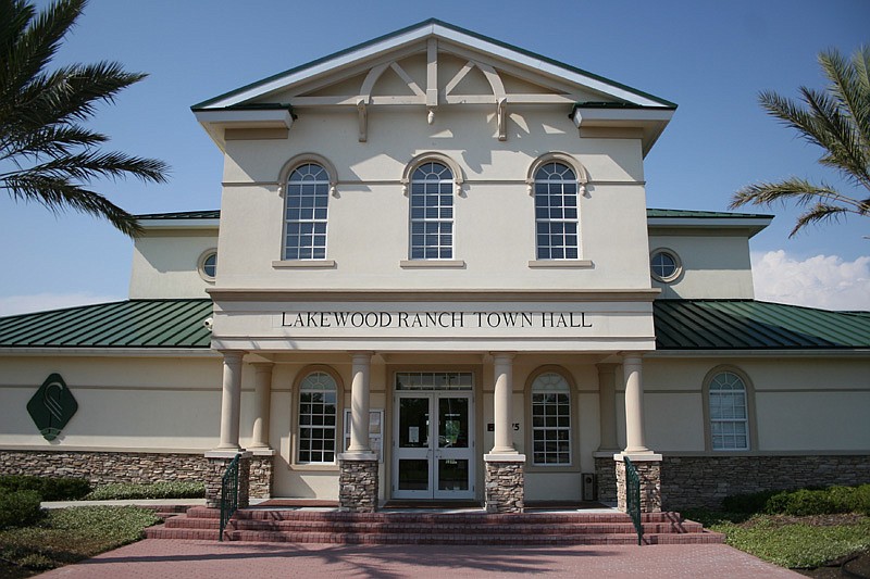 The meeting will be held at Lakewood Ranch Town Hall.