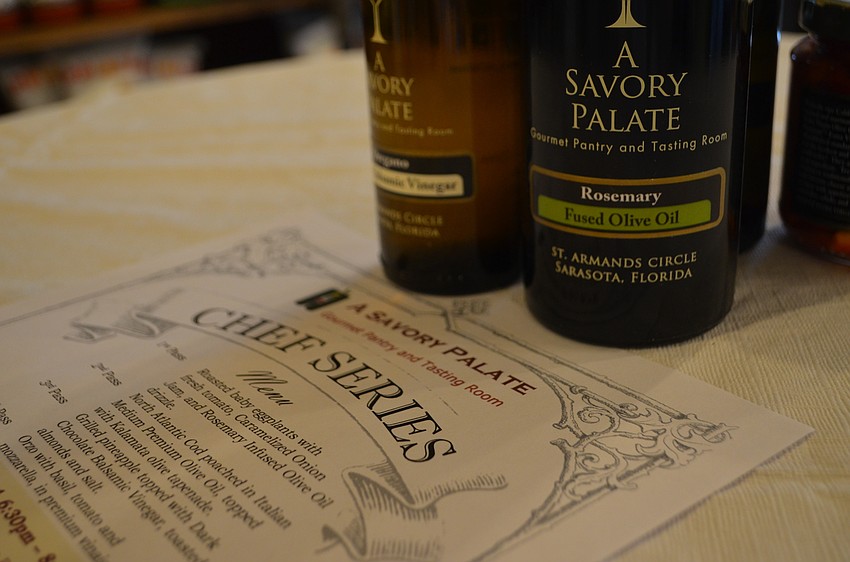 A Savory Palate hosts a Chef Series tasting each month. For $35, guests can try four small plates and wines.