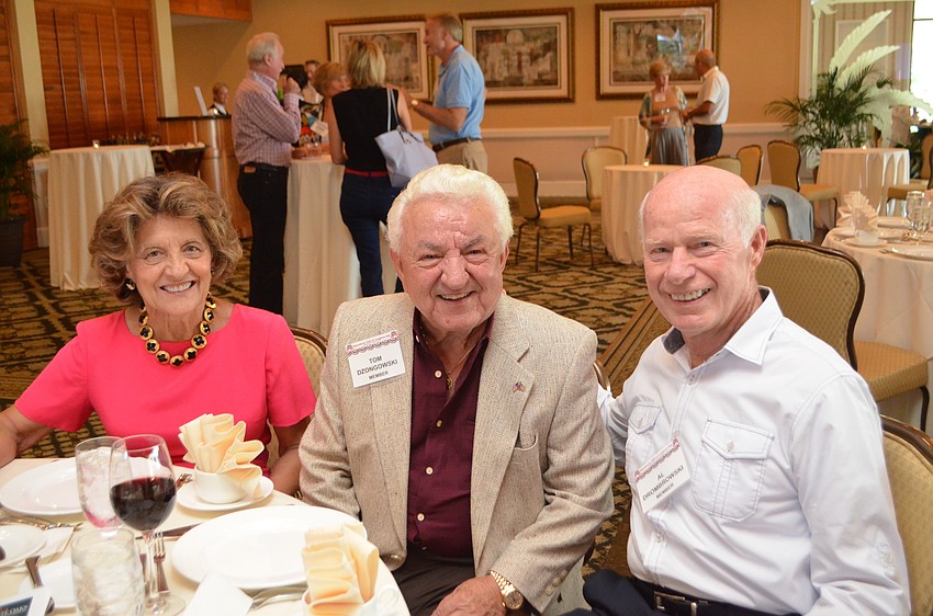 Helen and Tom Dzongowski and Al Drombrowski