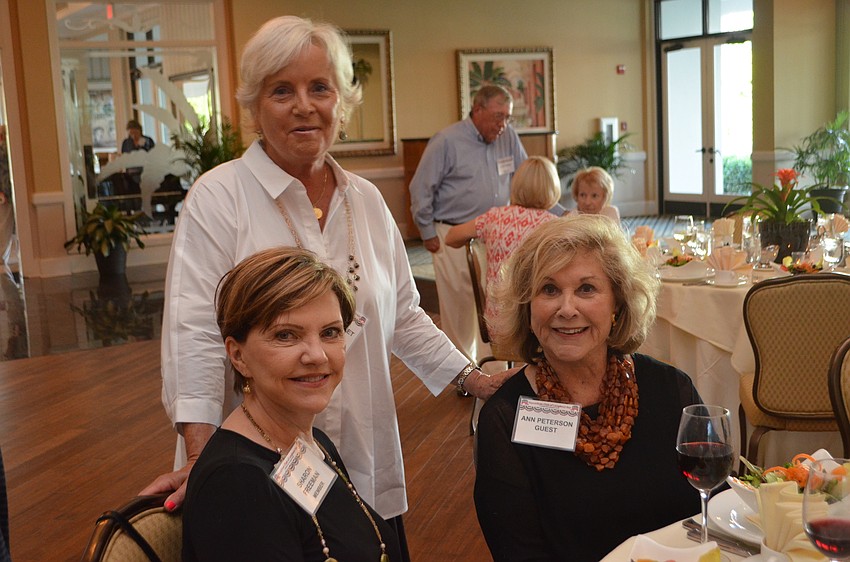 Sharon Freeman, Marie Guillet and Ann Runyon-Peterson