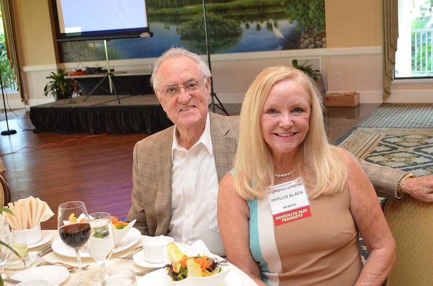 Jack and Phyllis Black, past president