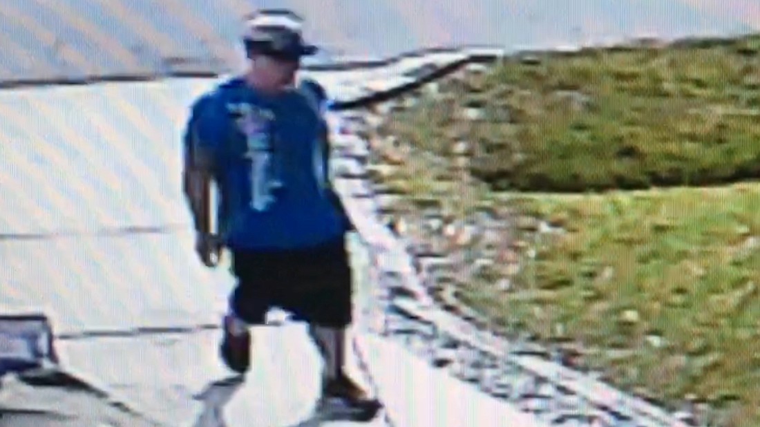 The Sarasota County Sheriff's Department is asking for the public's help in identify the suspect in a motorcycle theft.