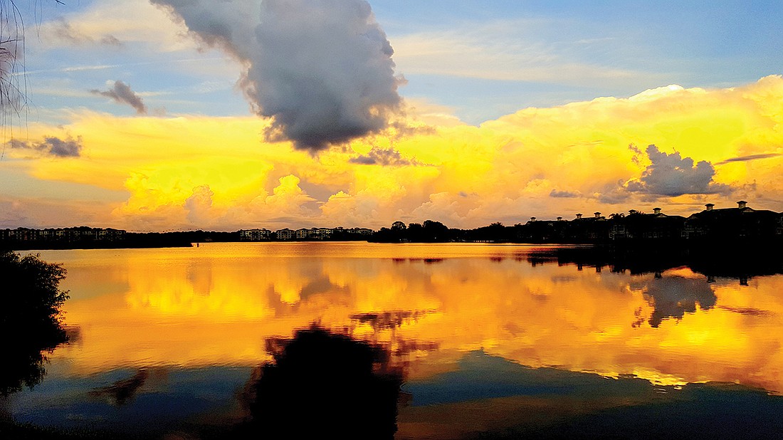 Bruce Silverman captured this photo of a sunset over Lakewood Ranch.