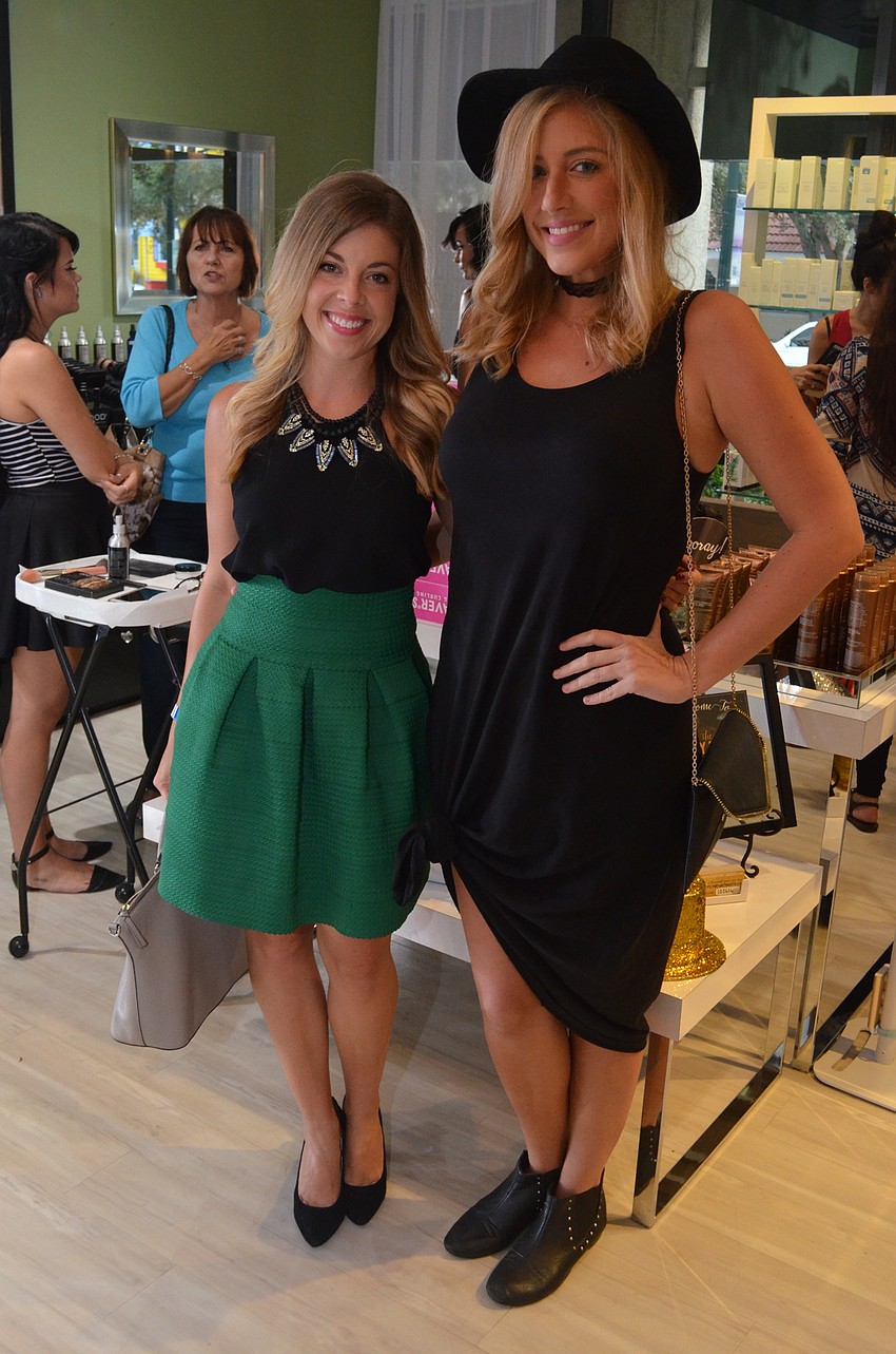 Morgan Newell and Sarah Pavlock