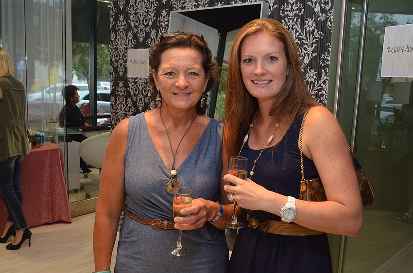 Connee Hancock and Vanessa Caropepe