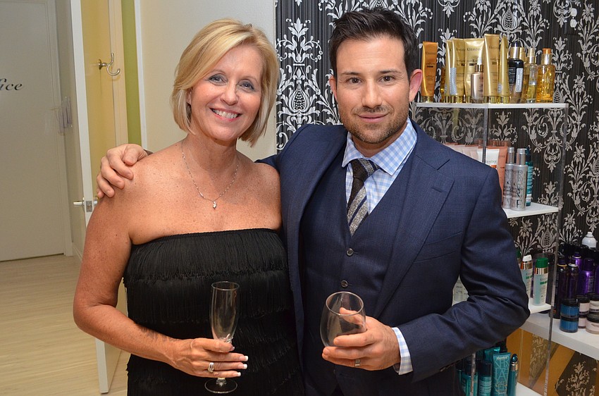 Karen Strand and Brandon Turner