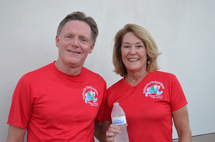 Event sponsors Si and Shannon McAninch.