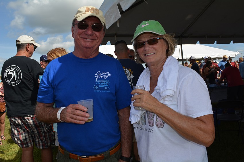 Vincent Lee, of North Port, knows friend Brenda Morris, of Parrish, through a mutual friend.