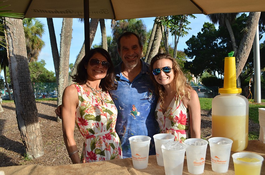 Ashley Ziecina, Ron Ducz and Miranda Deto of Tommy Bahama Restaurant and Bar