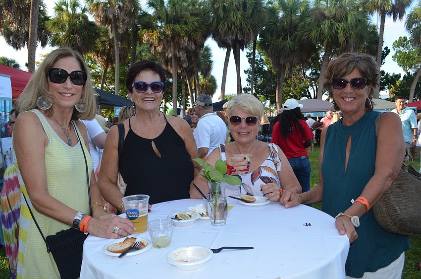 Pat Kaplan, Louise Miller, Anne Dale and Ellen Silverman