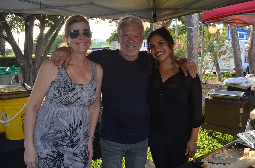 Ann and Joseph Casadilo and Veronica Torres of 15 South Restaurant